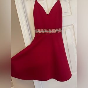 Cute red valentines dress